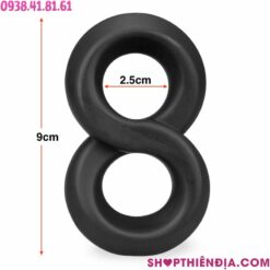 Kích thước vòng silicon hình số 8 chống xuất tinh sớm Julo