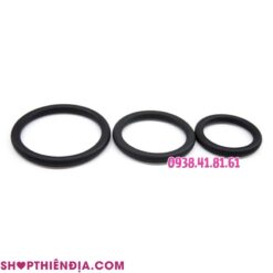 Mặt trước bộ dây silicon đeo dương vật Raven