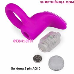 Pin của vòng rung đeo cu có gai Magenta