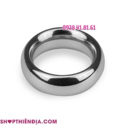 Vòng đeo gốc dương vật bằng thép không gỉ Donut (size nhỏ) 01