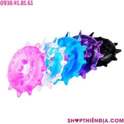 Vòng hãm dương có gai Snow Flake màu hồng, trong suốt, màu xanh, màu tím, màu đen