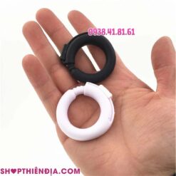 Vòng silicon cho nam điều chỉnh được kích thước Joker màu đen và màu trắng