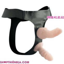 Dương vật giả có dây đeo Ultra 2 đầu cùng hướng