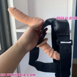 Hình thật dương vật giả có dây đeo 2 đầu Ultra