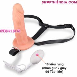 Hướng dẫn sử dụng dương vật giả có dây đeo cho nam Dreamer có rung