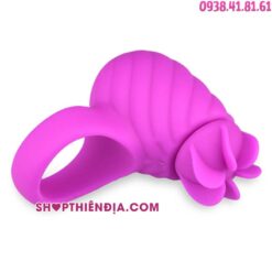 Mặt bên cạnh vòng đeo dương vật rung xoay Frances