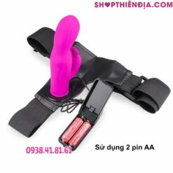 Pin của dương vật giả dây đeo có rung kích thích điểm G Solardo