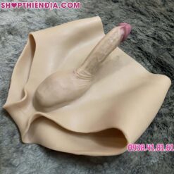 Quần silicon gắn dương vật giả đặc ruột Despina