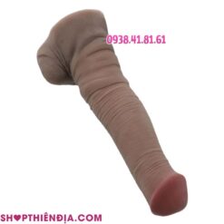 Dương vật ngựa giả siêu mềm mịn Tulpar màu nâu