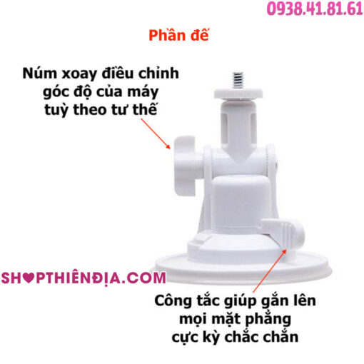 Hướng dẫn gắn máy thủ dâm nam Brio lên mặt phẳng