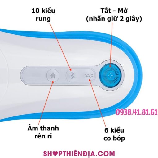 Hướng dẫn sử dụng cốc âm đạo co bóp như thật Yutano