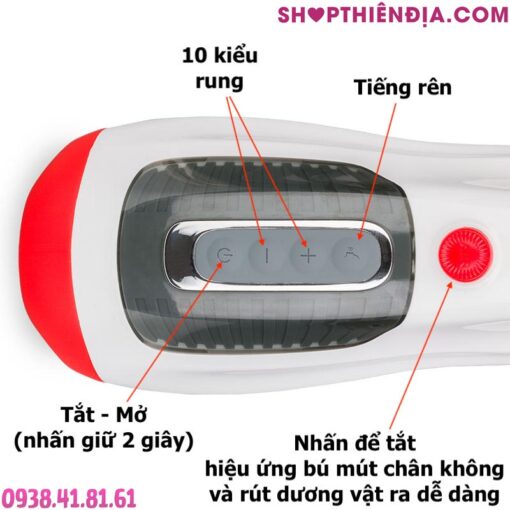 Hướng dẫn sử dụng máy mút cu Red Lips