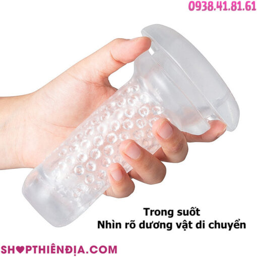 Phần ruột cốc thủ dâm trong suốt tự động Migy