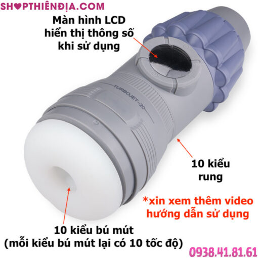 Tính năng chính của máy bú mút dương vật TurboJet