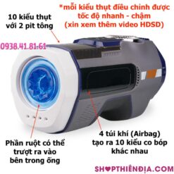 Tính năng chính của máy thủ dâm thụt co bóp Future Pro 3