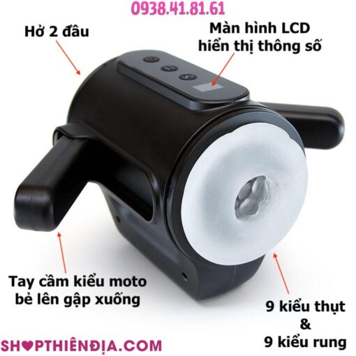 Tính năng chính của máy thủ dâm tự động có tay cầm Moto