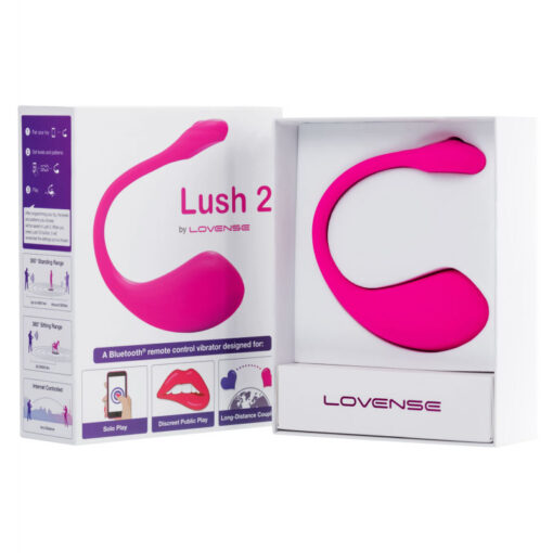 Hộp trứng rung điều khiển qua app Lovense Lush 2