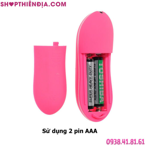 Pin của trứng rung tình yêu mini 10 kiểu rung Capsula