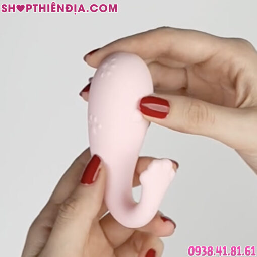 Cầm trên tay trứng rung bluetooth giá rẻ Miao