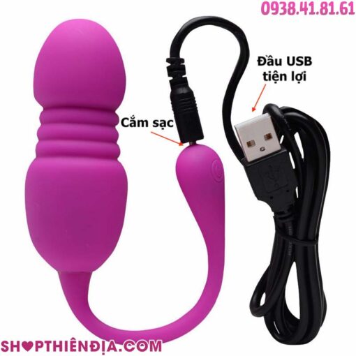 Hướng dẫn sạc trứng rung thụt điều khiển từ xa Callieri