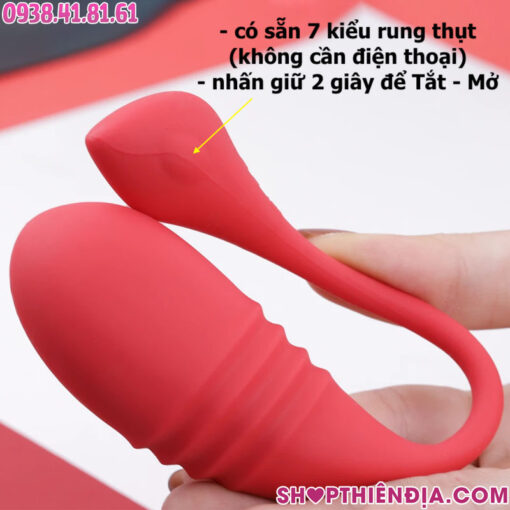 Hướng dẫn sử dụng trứng rung thụt điều khiển bằng điện thoại Lovense Vulse