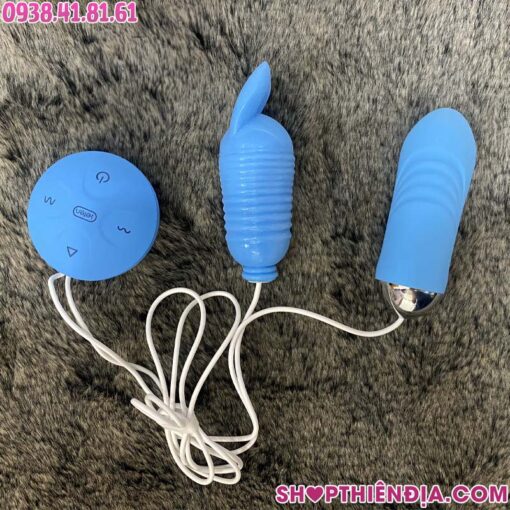 Sextoy 2 đầu vừa rung vừa thụt Mitch