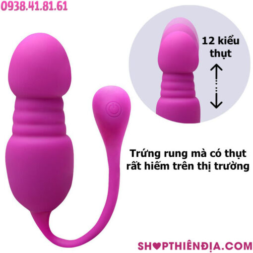 Tính năng chính của trứng rung thụt điều khiển từ xa Callieri