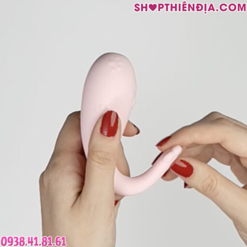 Trứng rung bluetooth giá rẻ Miao làm từ silicon