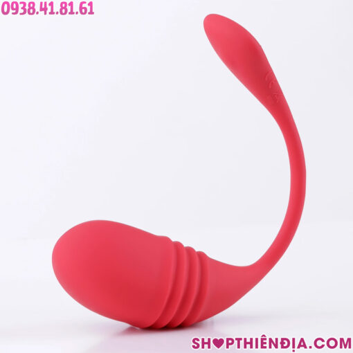 Trứng rung thụt điều khiển bằng điện thoại Lovense Vulse làm từ silicon