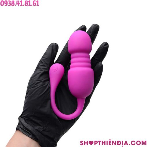 Trứng rung thụt điều khiển từ xa Callieri làm từ silicon